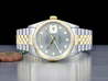 Rolex Datejust 36 Jubilee Bracelet Rhodium Grey Diamonds Dial 16233 
